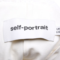 Self Portrait Robe en Crème