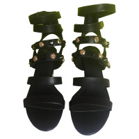 Versace Sandaletten in Schwarz