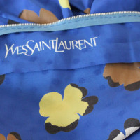Yves Saint Laurent Seidenkleid mit Muster