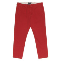 Polo Ralph Lauren Trousers Cotton in Red
