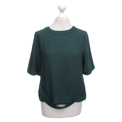 Whistles Top Viscose in Green