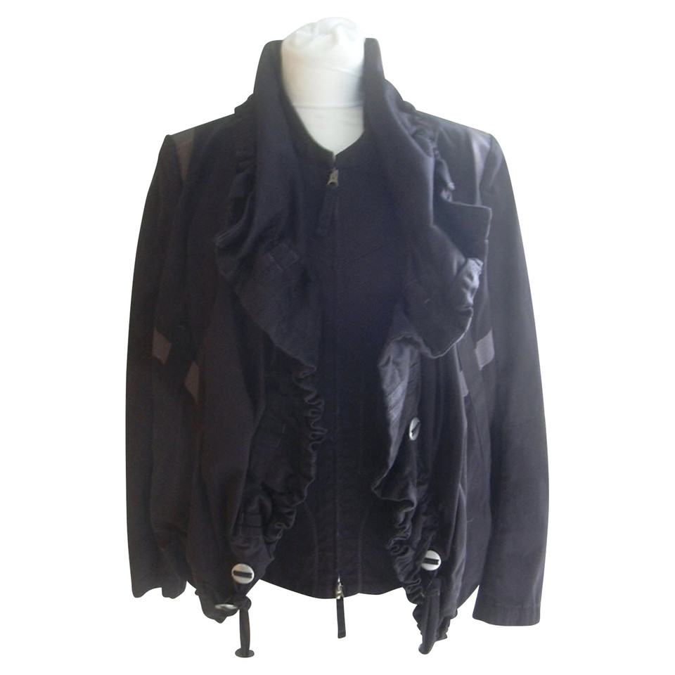 Marithé Et Francois Girbaud Jacket/Coat Cotton in Black