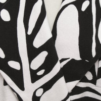 Diane Von Furstenberg Cappotto oversize in bianco e nero