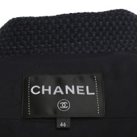 Chanel Blazer in zwart / Blauw