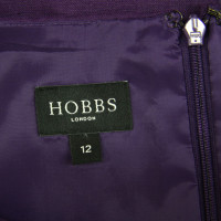 Hobbs Linen dress in violet
