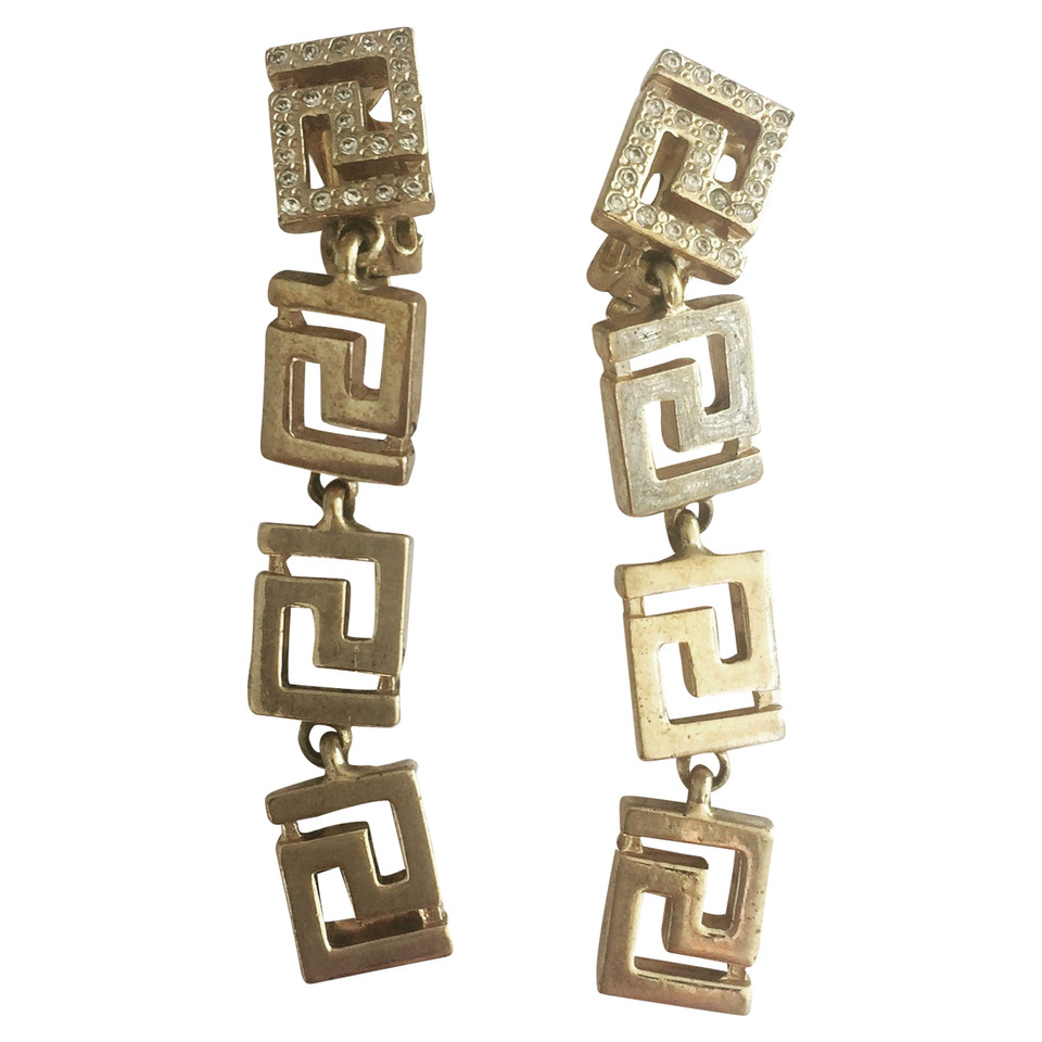 Versace Ohrring aus Stahl in Gold