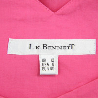 L.K. Bennett top in pink