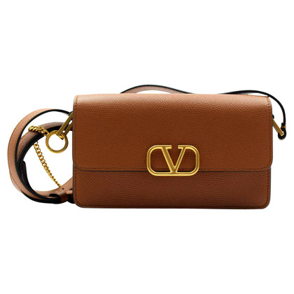 Valentino Garavani VSLING Belt Bag Leather in Brown