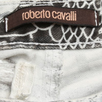 Roberto Cavalli Jeans dans le regard détruit