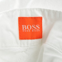 Hugo Boss Baumwollkleid in Weiß