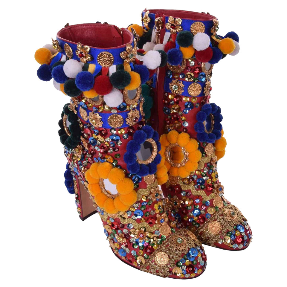 Dolce & Gabbana Bottes en Cuir