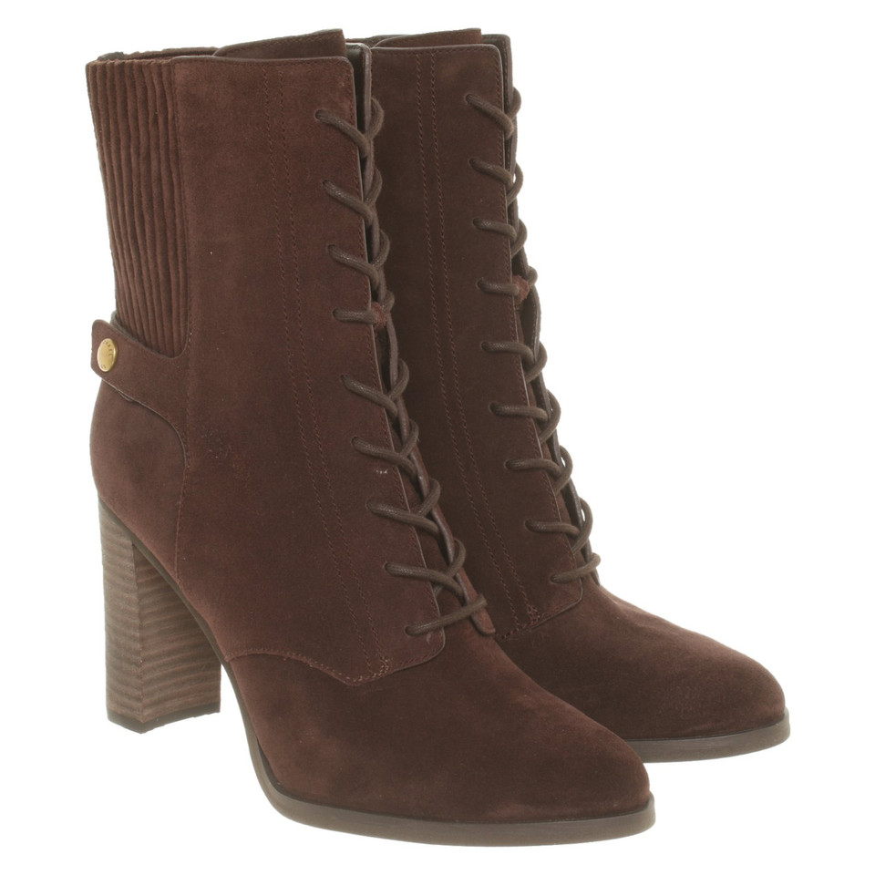 Michael Kors Bottines en Daim en Marron