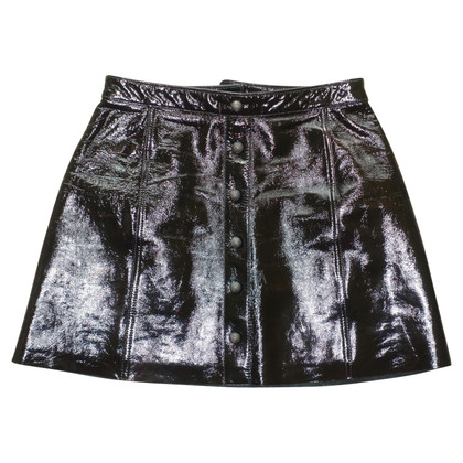 Aje Skirt Leather in Black