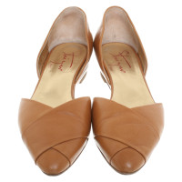 Walter Steiger Slippers/Ballerinas Leather in Brown