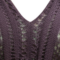 Missoni top with hole knitting