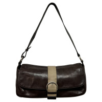 Giorgio Armani Shoulder bag Leather in Brown