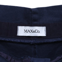Max & Co Pantaloni in blu scuro