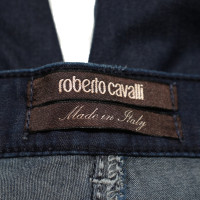 Roberto Cavalli Jeans Katoen in Blauw