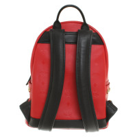 Mcm Sac à dos en Rouge