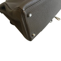 Hermès Kelly Bag 35 Leather in Grey