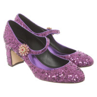 Dolce & Gabbana Pumps/Peeptoes in Violett