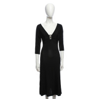 Just Cavalli Kleid aus Jersey in Schwarz