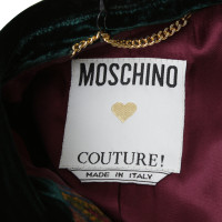 Moschino Velvet Blazer with Paisley pattern