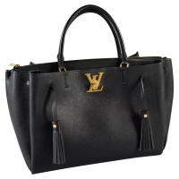 Louis Vuitton Lockmeto aus Leder in Schwarz
