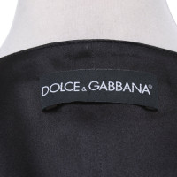 Dolce & Gabbana Weste in Schwarz/Grau