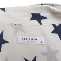 Equipment Shirt con stelle modello