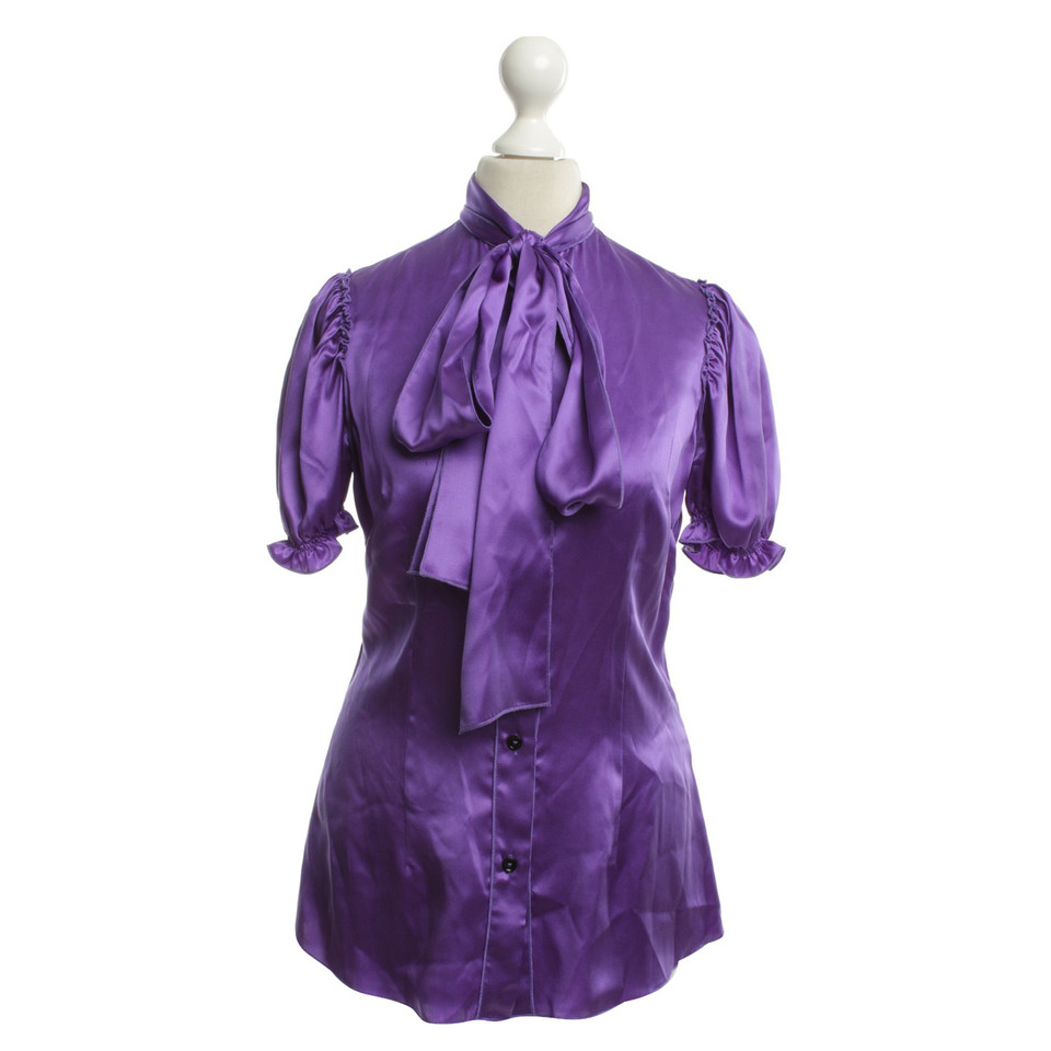 D&G Bluse in Violett