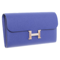 Hermès Wallet Constance Epson Blue