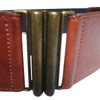 Erika Cavallini Belt Leather in Brown