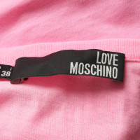 Love Moschino Bovenkleding Katoen in Roze
