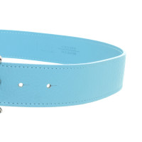 D&G Leather belt with logo buckle
