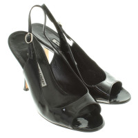 Manolo Blahnik Sandals in black