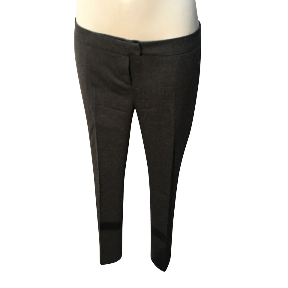 Costume National Pair of Wool Trousers in Gray