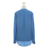 Custommade Top Silk in Blue