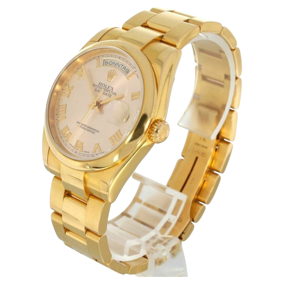 Rolex Armbanduhr in Gold