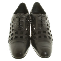 Jil Sander Chaussures à lacets en noir
