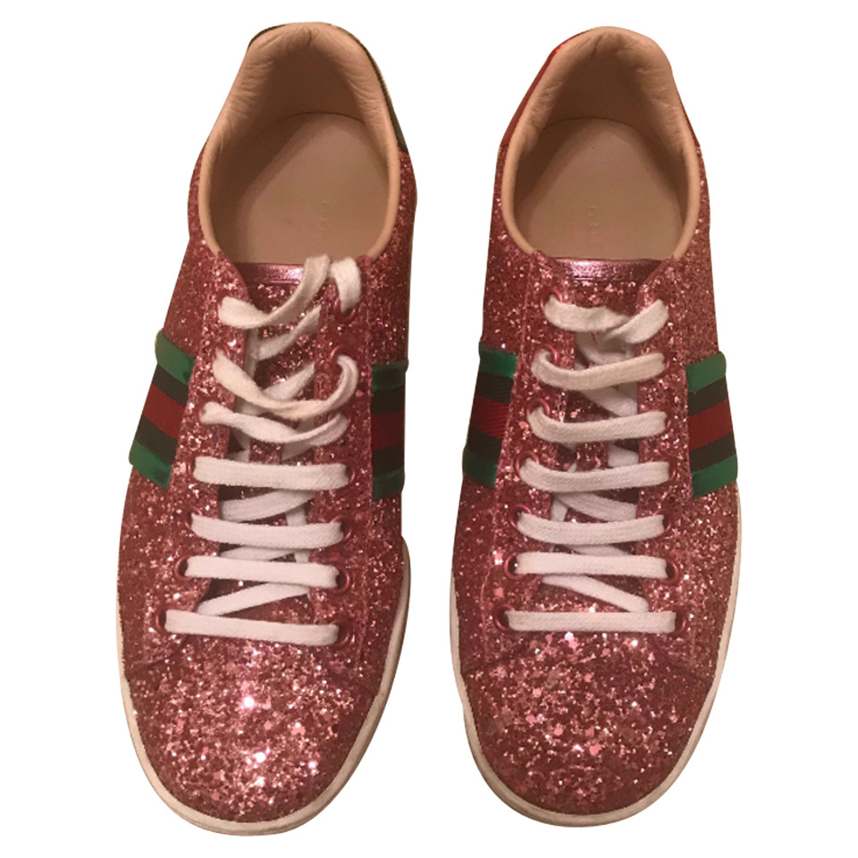 Gucci Trainers in Pink