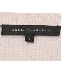 Skull Cashmere Pullover mit Muster 