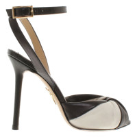 Charlotte Olympia Peeptoes in zwart / White