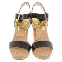 Michael Kors Sandals Leather in Black