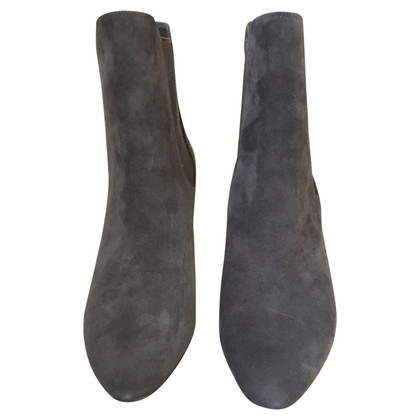 Ralph Lauren Ankle boots Suede in Grey