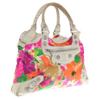 Balenciaga Handtasche mit floralem Muster