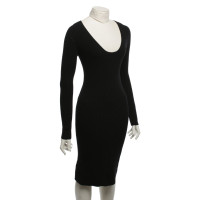 Stefanel Gebreide jurk in zwart