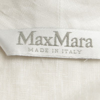 Max Mara Linen blouse in white