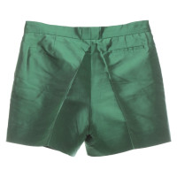Valentino Garavani Shorts aus Seide in Grün