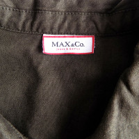 Max & Co Linen blazer in moss green